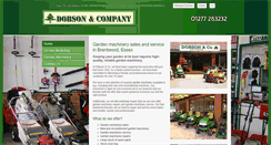 Desktop Screenshot of dobsonco.co.uk