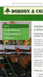 Mobile Screenshot of dobsonco.co.uk